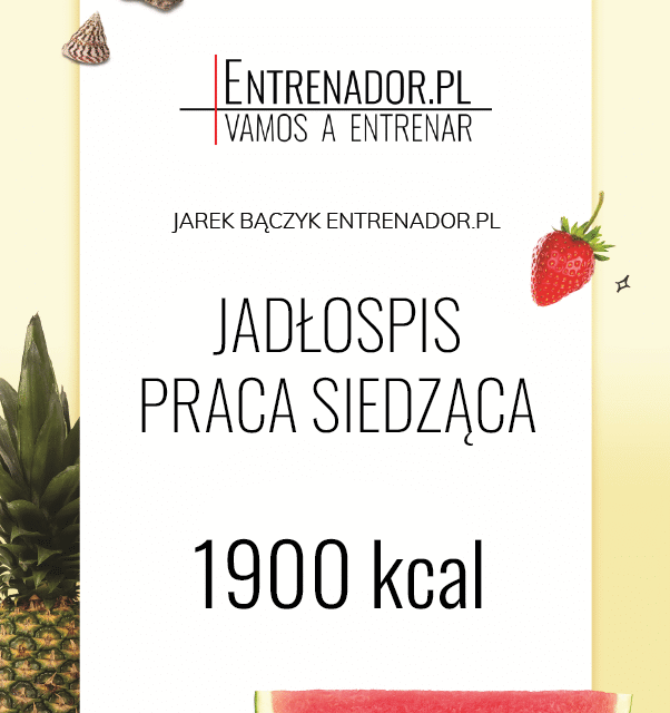 Dwa przykładowe dni z diety 1900 kcal